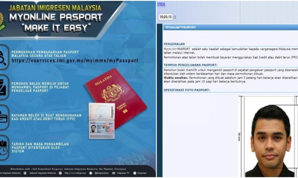 cara renew pasport online