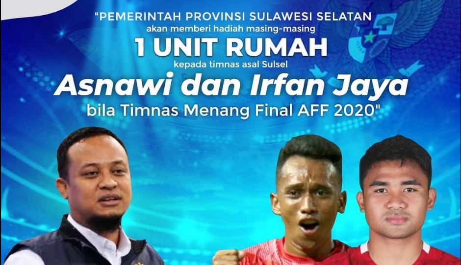 Kerajaan Sulawesi Selatan Tawarkan 1 Unit Rumah Kepada Asnawi Dan Irfan ...