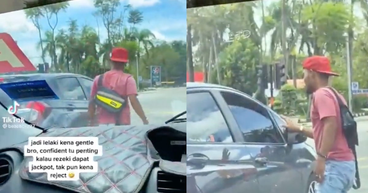 Ketuk Pintu Kereta Minta Nombor Taktik Mengorat Lelaki Ini Buat Wanita Rasa Tidak Selamat 6348