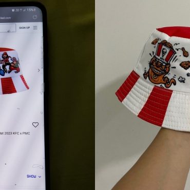 Topi KFC Ujang PMC dijual semula setinggi RM1,200