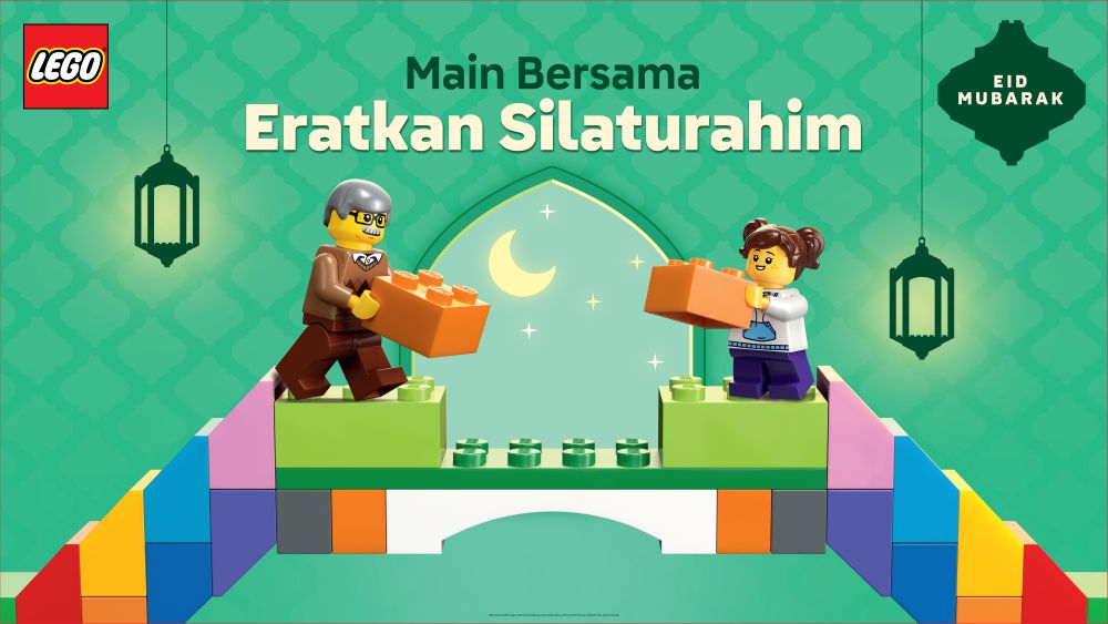 Permainan LEGO eratkan hubungan keluarga dalam suasana raya | Kool 101